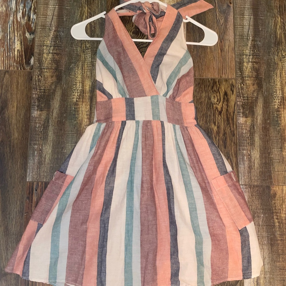 american eagle halter dress